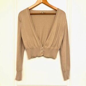 Burberry London 100% cotton Cardigan Sweater, Made in Italy